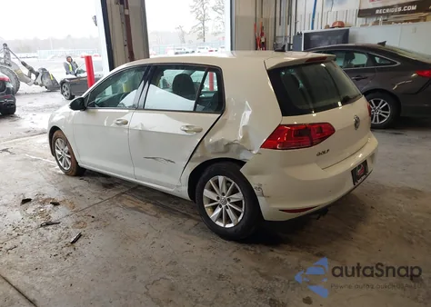 2017 Volkswagen Golf Tsi S 4-Door z USA, uszkodzony, nr VIN 3VW217AU0HM010355